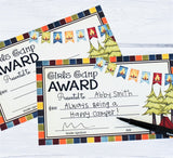 Girls Camp {Gift Tag Kit} + Award Certificate PRINTABLE-My Computer is My Canvas