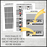 Gnome MINIATURE BAR WRAPS {2024 GRADUATION} PRINTABLE