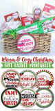 HOT CHOCOLATE Christmas Basket {Gift Tag Kit} PRINTABLE
