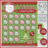 Holiday Bottle Cap Countdown PRINTABLES {Discounted Bundle} {Clearance}-My Computer is My Canvas