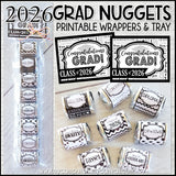 2026 Graduation BUNDLE (Nugget, Subway Art, Gift Basket & GNOMES) PRINTABLE