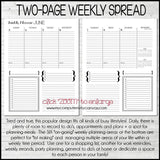 JULY 2017 to JUNE 2018 PRINTABLE Planner Kit {Navy & Teal Cover}-My Computer is My Canvas