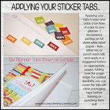 JULY 2017 to JUNE 2018 PRINTABLE Planner Kit {Navy & Teal Cover}-My Computer is My Canvas