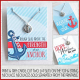 Jewelry QUOTE Cards {ANCHOR} PRINTABLE