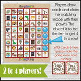 LINE 'Em UP! {BIBLE Stories} PRINTABLE Game-My Computer is My Canvas