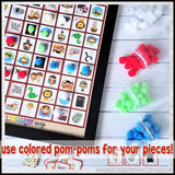 LINE 'Em UP! {BIBLE Stories} PRINTABLE Game-My Computer is My Canvas