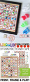 LINE 'Em UP! {BIBLE Stories} PRINTABLE Game-My Computer is My Canvas