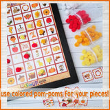 LINE 'Em UP! {HARVEST/Thanksgiving} PRINTABLE Game-My Computer is My Canvas
