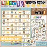 LINE 'Em UP! {NATIVITY} PRINTABLE Game-My Computer is My Canvas