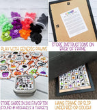LINE 'Em UP! {TRICK or TREAT} PRINTABLE Game-My Computer is My Canvas