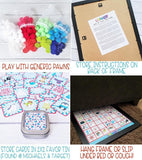 LINE 'Em UP! {WINTER} PRINTABLE Game-My Computer is My Canvas
