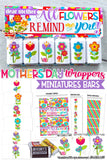 MINIATURE BAR WRAPS {Snack Baggie: MOTHER'S DAY} PRINTABLE