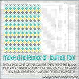 MINT Color Pack {Alternate Covers/Accessories for Planners/Journals} PRINTABLE-My Computer is My Canvas