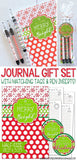 "Merry & Bright" Christmas Journal & Notebook {Gift Set; HALF SIZE} PRINTABLE-My Computer is My Canvas