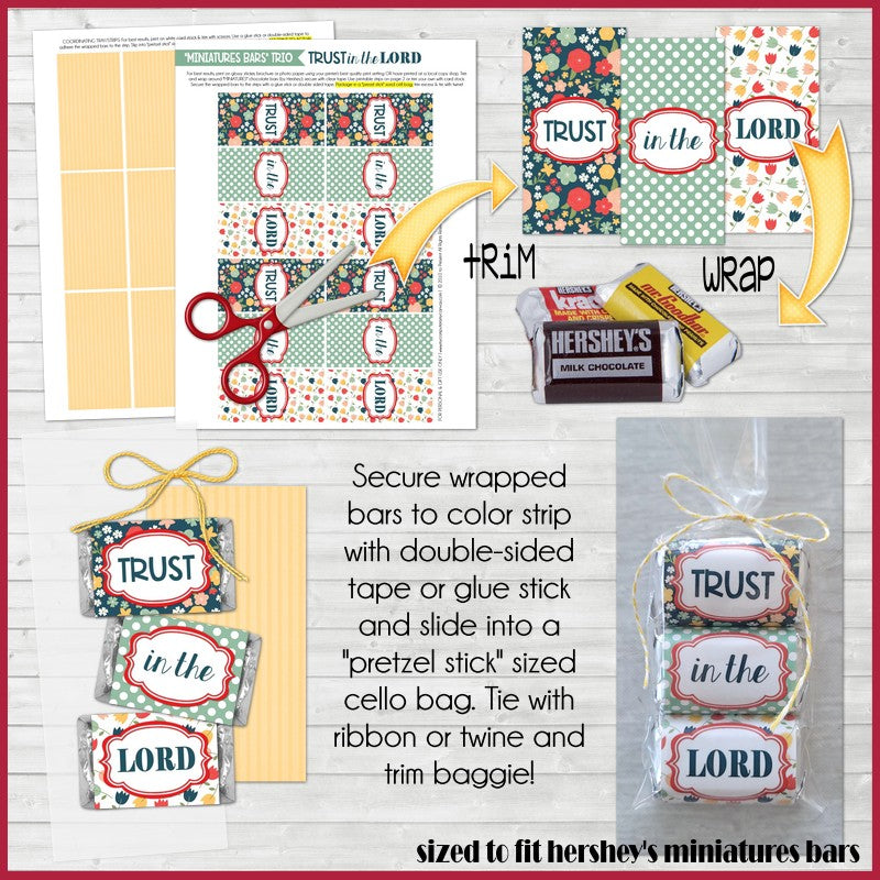 Miniatures Bars Wrappers {TRIO BUNDLE 1} PRINTABLE – My Computer is My ...