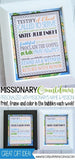 Missionary Countdown {SUBWAY Style} Personalized PRINTABLE-My Computer is My Canvas