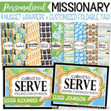 Missionary Nugget Wrappers {PERSONALIZED} PRINTABLE-My Computer is My Canvas