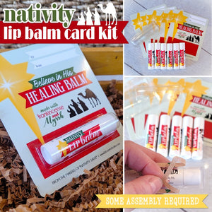 NATIVITY Lip Balm Card {KIT} Limited Edition