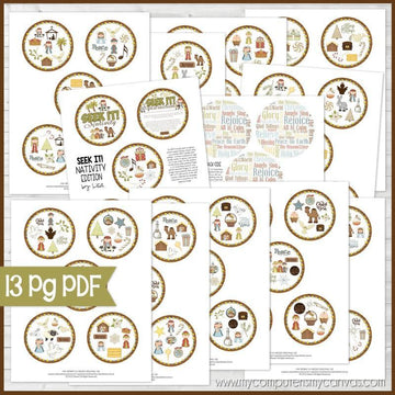 Nativity GAME TRIO PRINTABLE-My Computer is My Canvas