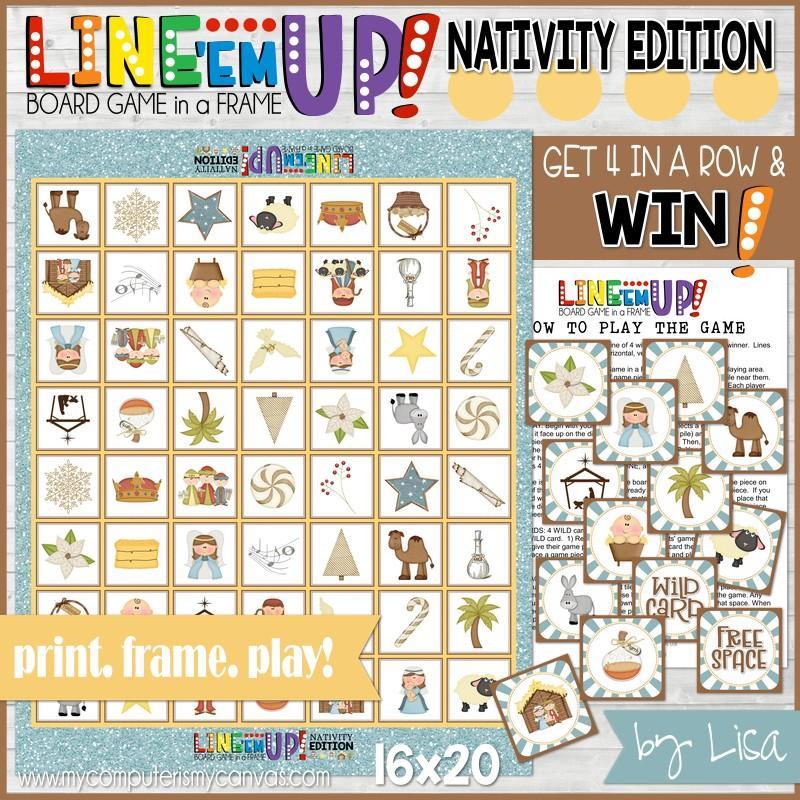 Nativity GAME TRIO PRINTABLE-My Computer is My Canvas
