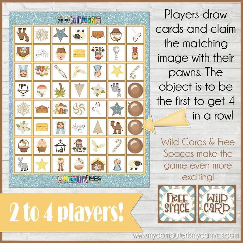 Nativity GAME TRIO PRINTABLE-My Computer is My Canvas