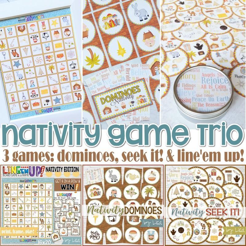 Nativity GAME TRIO PRINTABLE-My Computer is My Canvas