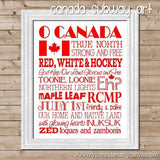 O Canada Subway Art PRINTABLE-My Computer is My Canvas