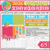 PRINT & SHIP: 2026 Primary Activity Leader Planner