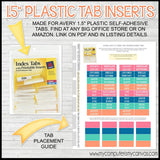 2026 PRIMARY PRESIDENCY PLANNER Printable (EDITABLE)