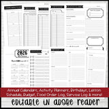 2026 RELIEF SOCIETY Presidency Planning Kit {EDITABLE} PRINTABLE (UPDATED)