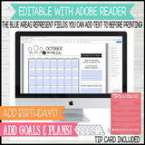 2026 Primary MUSIC LEADER Planner {EDITABLE} PRINTABLE