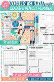2026 Primary MUSIC LEADER Planner {EDITABLE} PRINTABLE