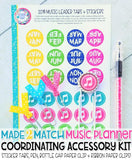 PRINT & SHIP: 2019 Music Leader Planner Accessory Kit (Estimated Ship Date: 12/12)-My Computer is My Canvas