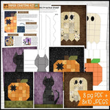Paper Crafting Kit {HALLOWEEN TRIO} PRINTABLE-My Computer is My Canvas