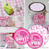 Pink Ribbon KISS PRINTABLES {Breast Cancer Awareness}-My Computer is My Canvas