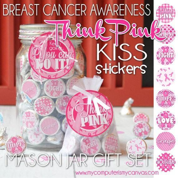 Pink Ribbon KISS PRINTABLES {Breast Cancer Awareness}-My Computer is My Canvas