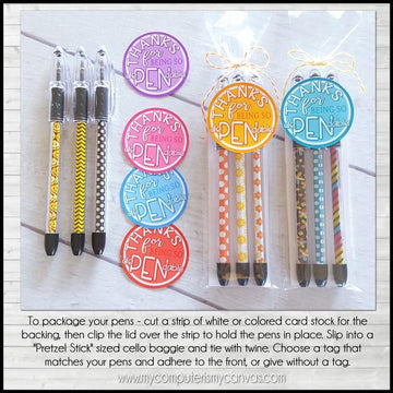 RSVP Pentel Pen Insert BUNDLE {dePENdable} PRINTABLE-My Computer is My Canvas