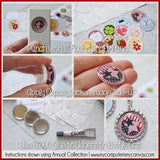 Ribbon Bottle Cap {PINK} PRINTABLE Breast Cancer Awareness-My Computer is My Canvas