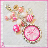 Ribbon Bottle Cap {PINK} PRINTABLE Breast Cancer Awareness-My Computer is My Canvas