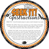 SEEK IT! {Halloween Edition} PRINTABLE Matching Game-My Computer is My Canvas