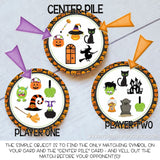 SEEK IT! Jumbo Junior {Trick or Treat} PRINTABLE Match Game (5" Cards)-My Computer is My Canvas