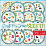 SEEK IT! {Just for Fun} PRINTABLE Matching Game-My Computer is My Canvas