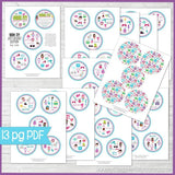SEEK IT! {Just for Girls} PRINTABLE Matching Game-My Computer is My Canvas