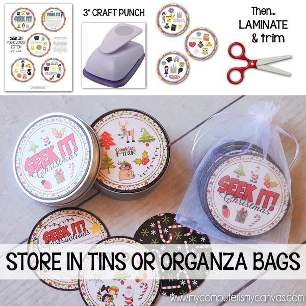 SEEK IT! {Thanksgiving Edition} PRINTABLE Matching Game-My Computer is My Canvas