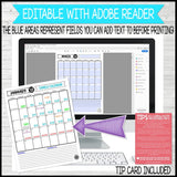 SPECIAL CHECKOUT OFFER: EDITABLE 2023 Monthly Calendars {PORTRAIT & LANDSCAPE} 8.5x11 PRINTABLE