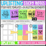UPLIFTING QUOTE Sticky Notes {POSITIVE} PRINTABLE