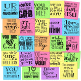 UPLIFTING QUOTE Sticky Notes {POSITIVE} PRINTABLE