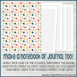 SUMMER FLORALS Color Pack {Alternate Covers/Accessories for Planners/Journals} PRINTABLE