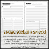Sabbath Day Notebook {FOR HIM} PRINTABLE-My Computer is My Canvas