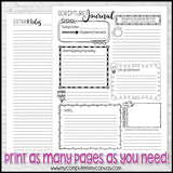 Scripture Study JOURNAL {For HER} PRINTABLE-My Computer is My Canvas